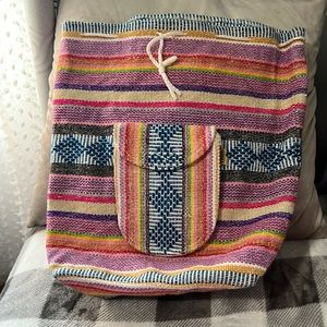 Authentic drugrug backpack, from Mexico